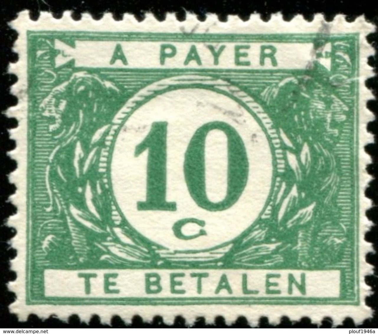COB N° : TX  33 B (o) - Briefmarken
