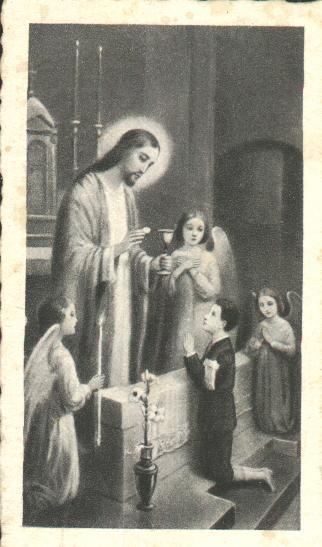 Souvenir De Communion De 1937 (Franz Dehon, Fayt-lez-Manage, 14/3/1937) - Devotion Images