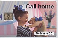 CALL HOME  50 U  SC5  07/93  Numérotation Par Impacts - Variedades