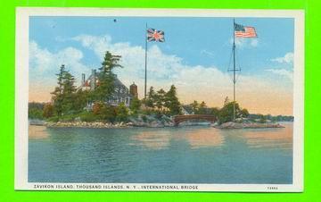 ZAVIKON ISLAND - THOUSAND ISLAND N.Y. - INTERNATIONAL BRIDGE - Thousand Islands