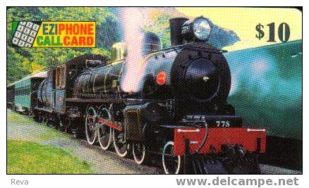NEW ZEALAND   $10   COLOURFUL  STEAM  TRAIN  TRAINS  2000   ONLY - New Zealand