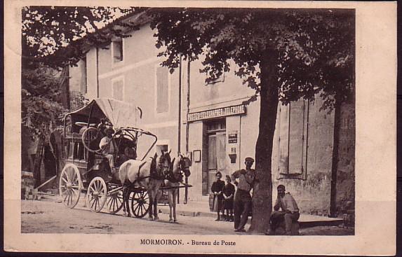 VAUCLUSE - Mormoiron - Bureau De Poste - Mormoiron