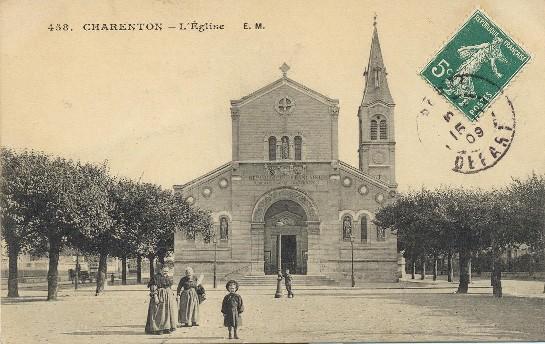 CHARENTON - L´Eglise - Petite Animation - Charenton Le Pont