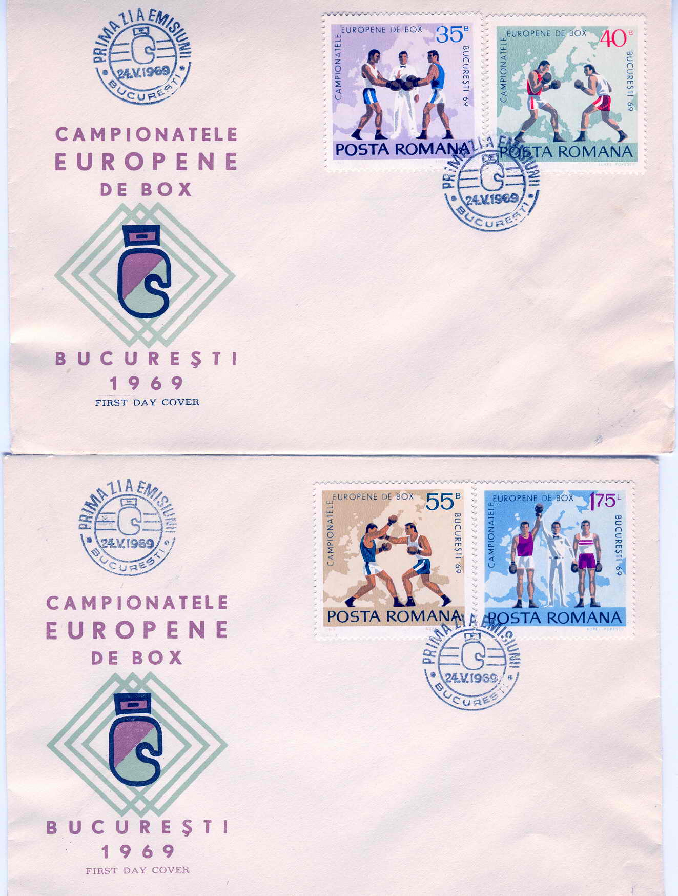 BOXE ROUMANIE 1969 CHAMPIONNATS EUROPE DE BOXE - Pugilato