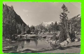 LÉRIDA, SPAIN - PARQUE NACIONAL AIGU´S TORTES - VALLE DE BOHI - CARD TRAVEL  IN 1957 - - Lérida