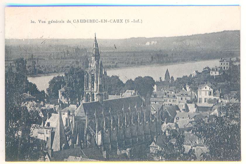 CAUDEBEC - Vue Générale - LL - Caudebec-lès-Elbeuf