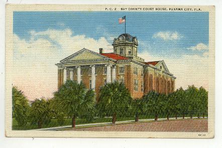 Etats Unis - Bay County Court House - Panama City - Fla - Panama City