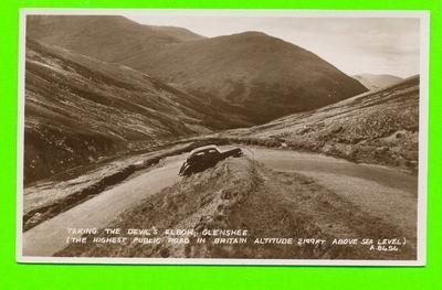 GLENSHEE, SCOTLAND - TAKING THE DEVIL´S ELBOW - VALENTINE & SONS LTD - - Perthshire