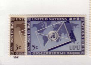 NATIONS UNIES  Y N°17/18  NEUF MNH ** Q366  1/3 DE COTE - Autres & Non Classés