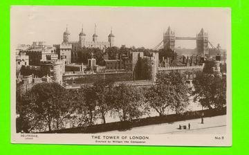 LONDON, UK - THE TOWER OF LONDON - ERECTED BY WILLIAM THE CONQUEROR - TRAVEL IN 1936 - - Tower Of London