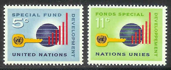UNO New York 1965 MNH Stamp(s) Dev. Countries 148-149 #3843 - Other & Unclassified