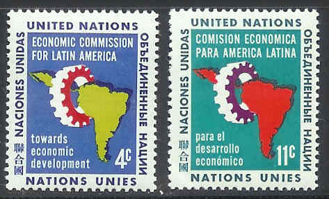 UNO New York 1961 MNH Stamp(s) Latin America 107-108 #3828 - Other & Unclassified