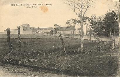 1112 - Saint Laurent Sur Sèvre ( Vendée ) - Vers Saint Michel En L' Herm - Saint Michel En L'Herm