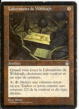 Laboratoire De Wohlrajh - Artefacts