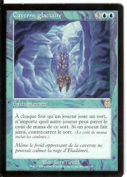 Caverne Glaciaire - Cartes Bleues