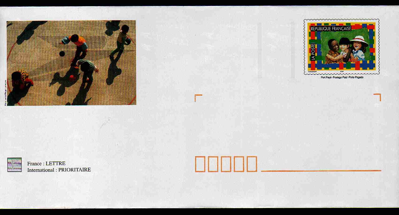 Entier Postal De Service Interne à La Poste Voeux 2005 Avec Carte. Timbre UNICEF Enfants - Sonstige & Ohne Zuordnung