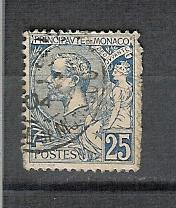 Monaco YT 25 Obl , Prince Albert 1er - Used Stamps