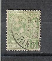 Monaco YT 22 Obl , Prince Albert 1er - Used Stamps