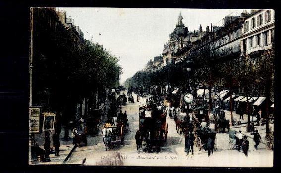 531  - Paris Bd.des Italiens,ayant Voyage En 1907 - Transporte Público