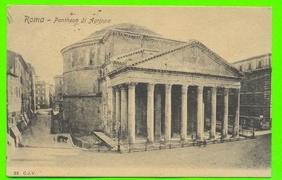 ROMA, ITALIA - PANTHEON DI AGRIPPA - C.J.V. - - Pantheon