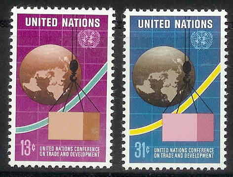 UNO New York 1976 MNH Stamp(s) UNCTAD 295-296 #3899 - Other & Unclassified