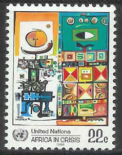 UNO New York 1986 MNH Stamp(s) Africa 490 #3935 - Andere & Zonder Classificatie