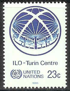 UNO New York 1985 MNH Stamp(s) I.L.O. Torino 466 #3931 - Otros & Sin Clasificación