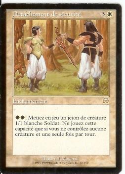 Detachement De Securite - Cartas Blancas