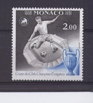 MONACO, Coupe Des Clubs Champions De Football 1981, N° 1275 Yvert Neuf ** - Europees Kampioenschap (UEFA)