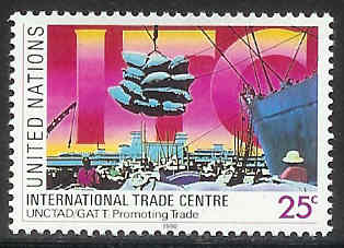 UNO New York 1990 MNH Stamp(s) Trade Centre 597 #3952 - Andere & Zonder Classificatie