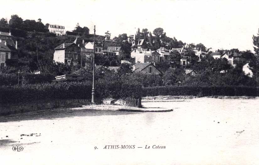Cpa Athis-Mons (91, Essonne) N° 9 - Le Coteau - Athis Mons
