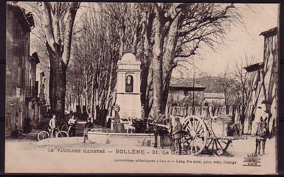 VAUCLUSE - Bollene - La Grande Fontaine - Bollene