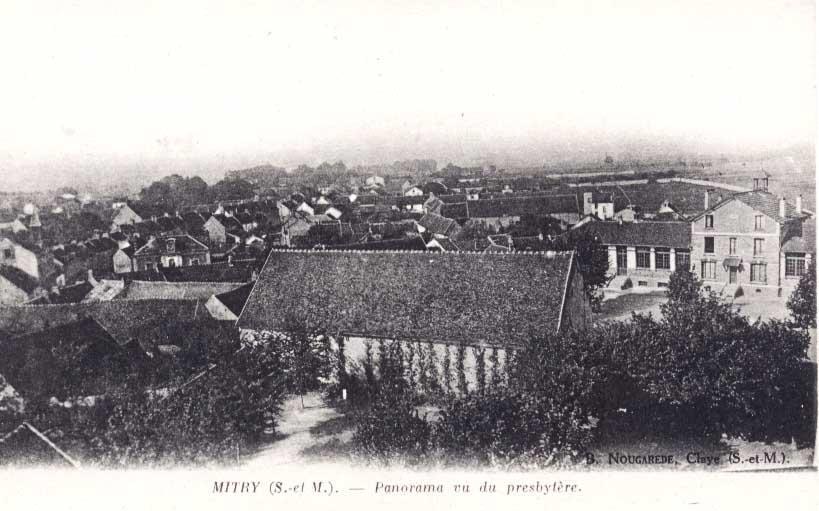 Cpa Mitry (77) Panorama Vu Du Presbytère - Mitry Mory