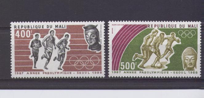 Mali, Jeux Olympiques 1988, Football, P.A. N° 525/26 Yvert Neufs ** - Ete 1988: Séoul