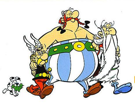 France : PAP Asterix, Obelix, Idefix, Panoramix... Voyagé 2002. Superbe ! - Stripsverhalen