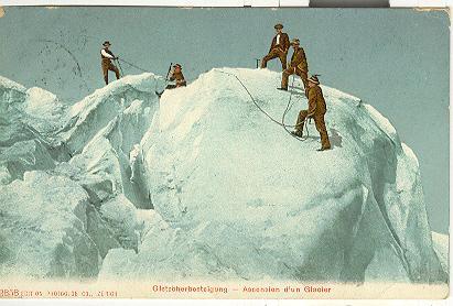 C P Gletscherbesteigung, Ascension D'un Glacier - Mountaineering, Alpinism