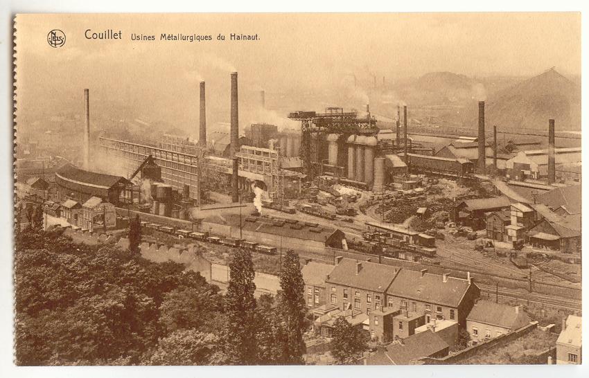 1356 - COUILLET - Usines Métallurgiques Du Hainaut - Industrie