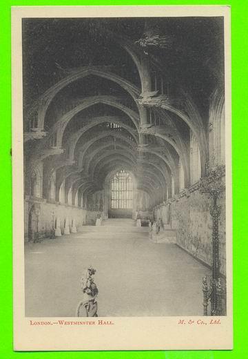 LONDON, UK  - WESTMINSTER HALL - M. & CO LTD - - Westminster Abbey