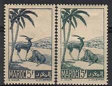 Timbres Maroc Français 196 Et 198 * - Unused Stamps