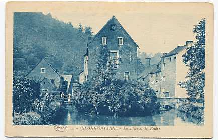 Chaudfontaine - La Place Et La Vesdre - Chaudfontaine