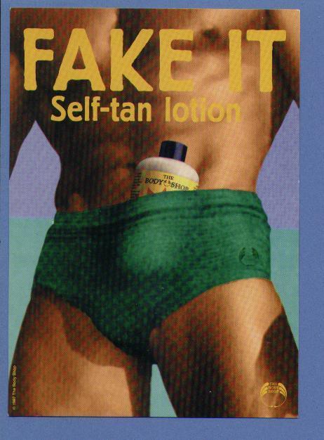 THE BODY SHOP  -  FAKE IT  - Self-tan Lotion  (Pays-Bas) - Modern (from 1961)