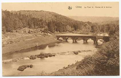 Chiny - Le Pont St. Nicolas Et Le Barrage - Chiny
