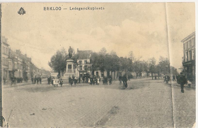 Eekloo Ledeganckplaats Animé 1918 (f283) - Eeklo