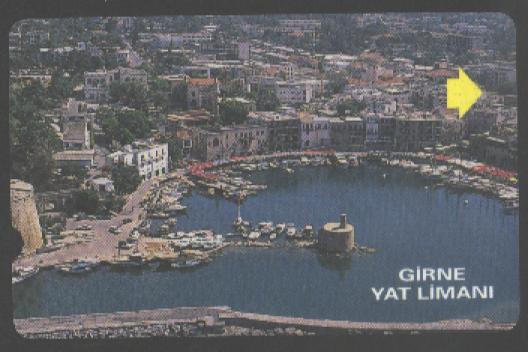 NORTH CYPRUS - GIRNE YAT LIMANI - 100 UNITS - MAGNETIC - Chypre