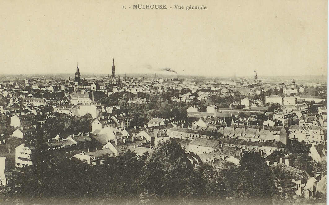 MULHOUSE : Vue Générale - Mulhouse