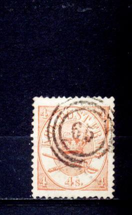1391 - Danemark 1864 - Yv.no.13 Oblitere - Usati