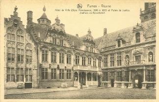 Veurne : Stadhuis En Gerechtshof - Veurne