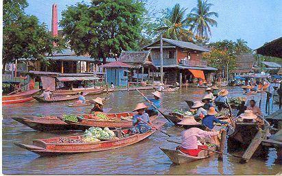 Bangkok Floating MArket (Wat Sye) - Tailandia