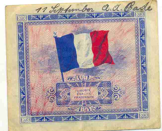 France 10 Francs 1944 , Voir Scan , Pli - 1944 Drapeau/France