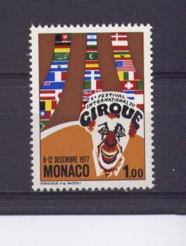 Monaco, 4ème Festival International Du Cirque, 1977, N° 1120 Yvert Neuf ** - Circus